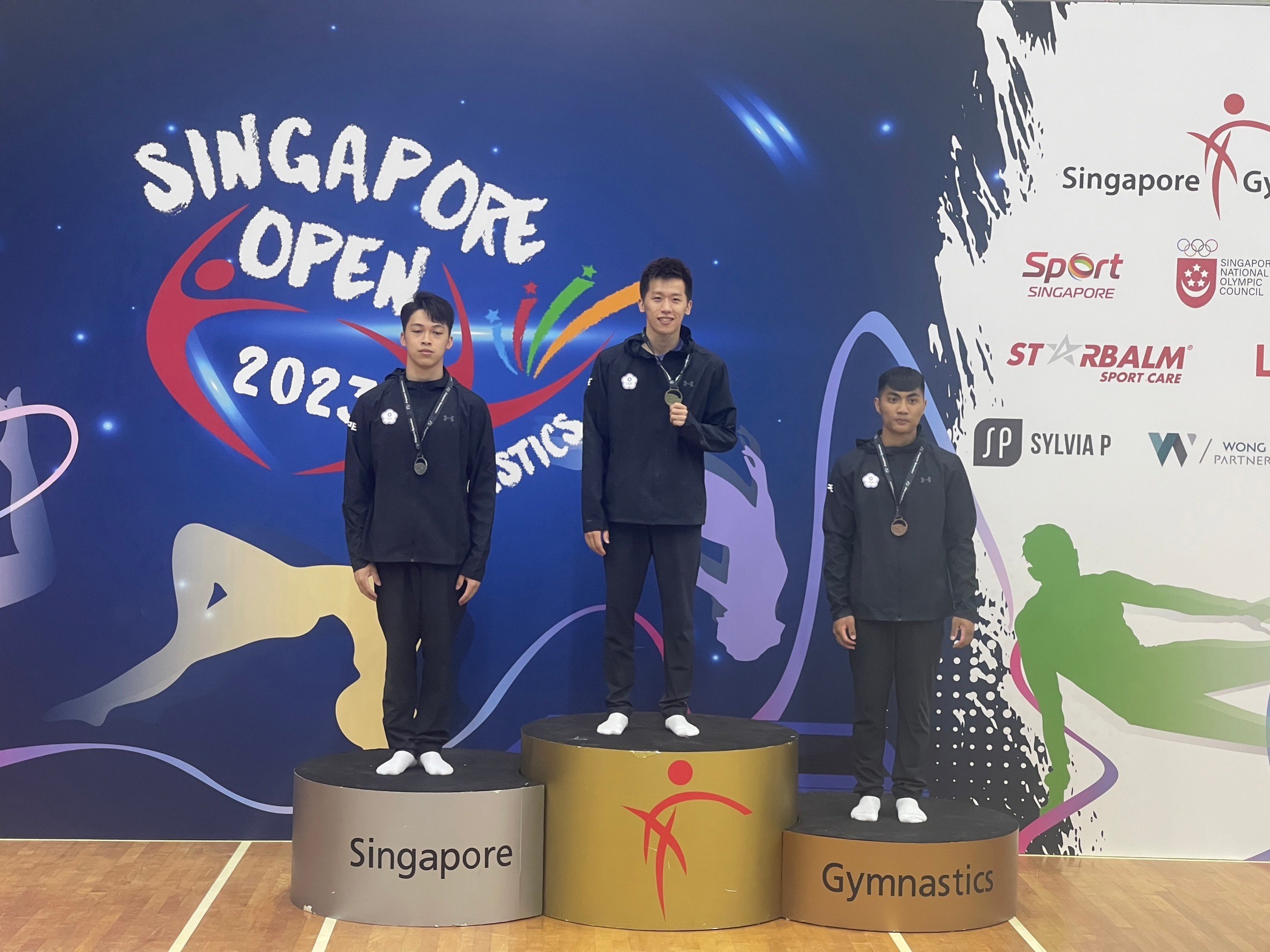 體操隊校友李智凱參加2023年新加坡體操公開賽 榮獲鞍馬金牌
